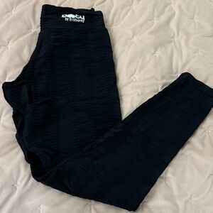 Booty by Brabants Black Scrunch Leggings 0/S